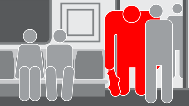 Illustration for article titled Oh, the Assholes You'll Meet! (In the Subway)